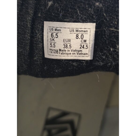 VANS Sk8-Hi BMX Checkerboard womens size 8 Skate Shoe - Picture 9 of 9